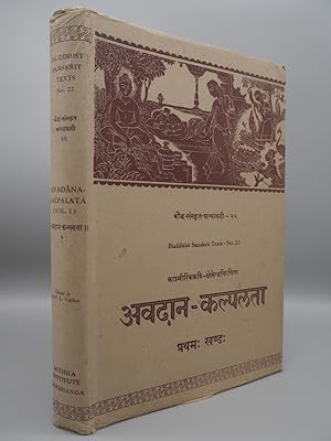 Bild des Verkufers fr Buddhist Sanskrit Texts - No. 22. Avadana-Kalpalata of Ksemendra (Volume I) zum Verkauf von ROBIN SUMMERS BOOKS LTD
