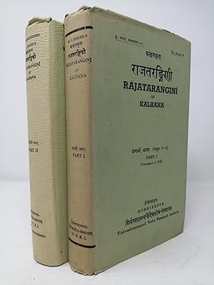 Bild des Verkufers fr Rajatarangini of Kalhana. Part I & II (Tarangas I-VIII) zum Verkauf von ROBIN SUMMERS BOOKS LTD