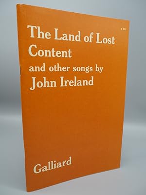 Bild des Verkufers fr The Land of Lost Content and other songs. zum Verkauf von ROBIN SUMMERS BOOKS LTD