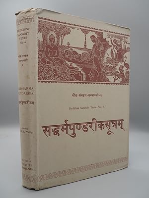 Bild des Verkufers fr Saddharmapundarikasutra. Buddhist Sanskrit Texts - No. 6. zum Verkauf von ROBIN SUMMERS BOOKS LTD