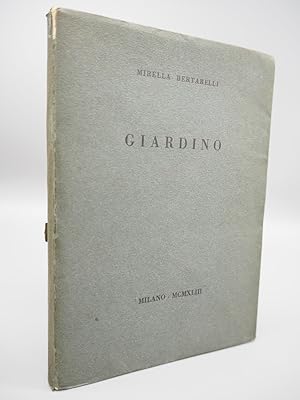 Imagen del vendedor de Giardino. a la venta por ROBIN SUMMERS BOOKS LTD