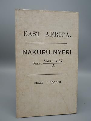 Immagine del venditore per Map: East African Protectorate. Nakuru-Nyeri. Sheet South A-37. Scale 1:250,000. venduto da ROBIN SUMMERS BOOKS LTD