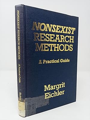 Immagine del venditore per Nonsexist Research Methods: A Practical Guide. venduto da ROBIN SUMMERS BOOKS LTD