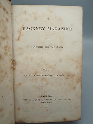 Bild des Verkufers fr The Hackney Magazine and Parish Reformer. November 1833 to March 1836. No. 1-29. zum Verkauf von ROBIN SUMMERS BOOKS LTD