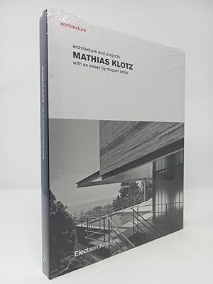 Imagen del vendedor de Mathias Klotz: Architecture and Projects. a la venta por ROBIN SUMMERS BOOKS LTD