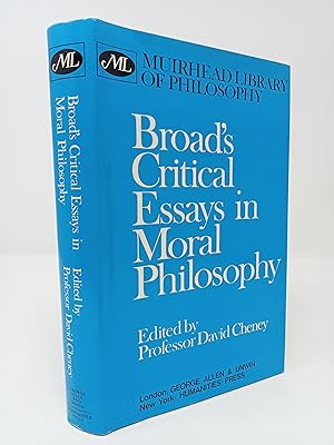 Bild des Verkufers fr Broad s Critical Essays in Moral Philosophy. zum Verkauf von ROBIN SUMMERS BOOKS LTD