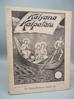 Bild des Verkufers fr Kalyana-Kalpataru: The Valmiki-Ramayana Number III, December, 1962. zum Verkauf von ROBIN SUMMERS BOOKS LTD