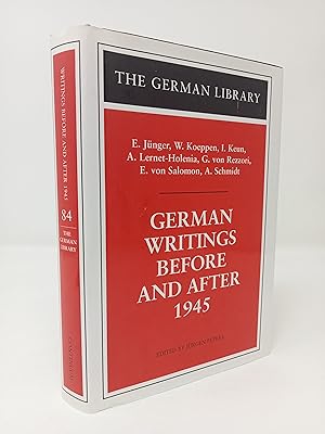 Imagen del vendedor de German Writings Before and After 1945. a la venta por ROBIN SUMMERS BOOKS LTD