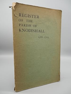 Bild des Verkufers fr Register of the Parish of Knodishall, Co. Suffolk, 1566-1705. zum Verkauf von ROBIN SUMMERS BOOKS LTD