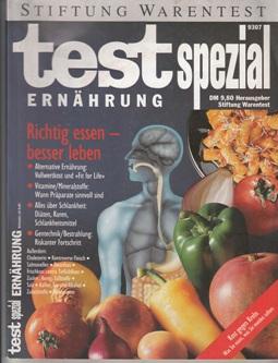 Seller image for test spezial: Ernhrung. for sale by Buchversand Joachim Neumann
