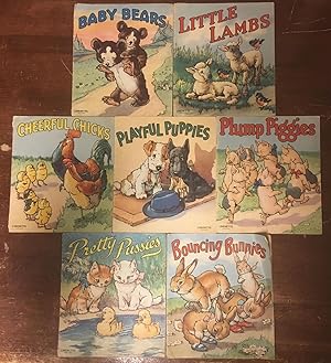 Seller image for Baby Bears; Little Lambs; Cheerful Chicks; Playful Puppies; Plumb Piggies; Pretty Pussies; Bouncing Bunnies for sale by Book House in Dinkytown, IOBA