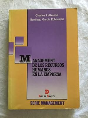 Imagen del vendedor de Management de los recursos humanos en la empresa a la venta por Libros Ambig