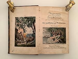 Bild des Verkufers fr Begebenheiten eines franzsischen Schiffsjungenauf einer unbewohnten Insel, oder der zwlfjhrige Robinson. zum Verkauf von Michael Steinbach Rare Books