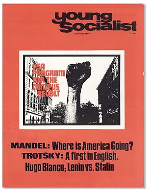 Seller image for Young Socialist. Vol. 12 no 9 (Whole No. 99) - September 1969 for sale by Lorne Bair Rare Books, ABAA