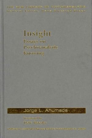 Imagen del vendedor de Insight : Essays on Psychoanalytic Knowing a la venta por GreatBookPrices