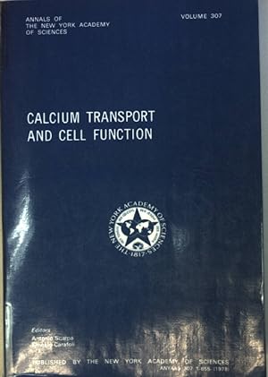 Imagen del vendedor de Calcium Transport and Cell Funcion. Annals of the New York Academy of Science Vol. 307; a la venta por books4less (Versandantiquariat Petra Gros GmbH & Co. KG)