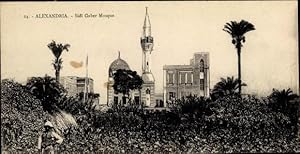 Bild des Verkufers fr Ansichtskarte / Postkarte Alexandria gypten, Sidi Gaber Mosque zum Verkauf von akpool GmbH