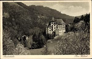 Ansichtskarte / Postkarte Badenweiler am Schwarzwald, Haus Waldeck