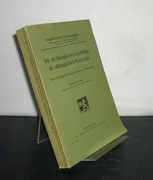 Die mythologischen Ausdrücke im altenglischen Wortschatz. Eine kulturgeschichtlich-etymologische ...