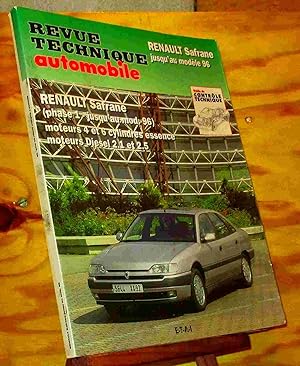 Image du vendeur pour REVUE TECHNIQUE AUTOMOBILE - RENAULT SAFRANE mis en vente par Livres 113