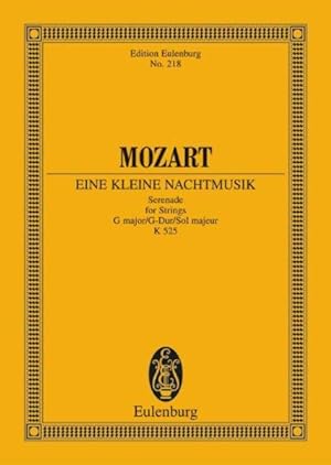 Immagine del venditore per Eine Kleine Nachtmusik K. 525 : Serenade in G Major venduto da GreatBookPrices