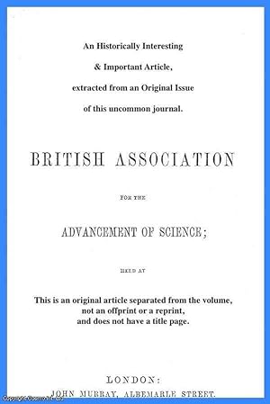 Imagen del vendedor de The Occurrence of PachyTheca and a Species of Nematophycus in The Silurian Beds at Tymawr Quarry, Rumney. An uncommon original article from The British Association for The Advancement of Science report, 1891. a la venta por Cosmo Books