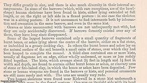 Imagen del vendedor de Ancient Modes of Sepulture in The Orkneys. An uncommon original article from The British Association for The Advancement of Science report, 1871. a la venta por Cosmo Books