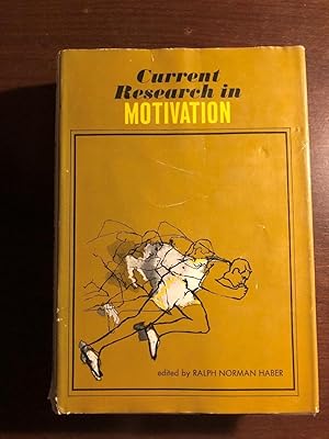 Imagen del vendedor de CURRENT RESEARCH IN MOTIVATION a la venta por Happyfish Books