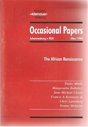 Seller image for The African Renaissance for sale by Snookerybooks