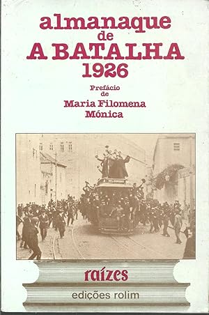 ALMANAQUE DE A BATALHA 1926