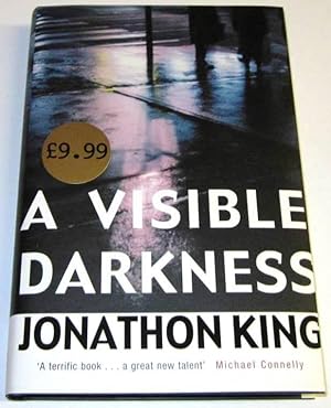 Imagen del vendedor de A Visible Darkness (signed UK 1st) a la venta por Squid Ink Books