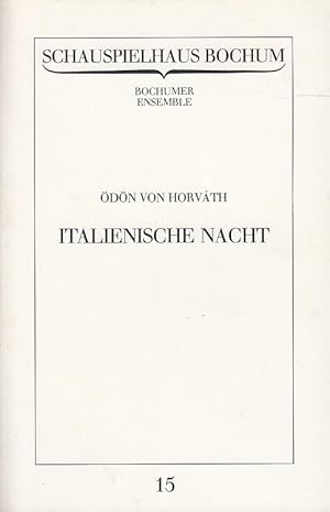 Image du vendeur pour Italienische Nacht - Schauspielhaus Bochum Programmbuch Spielzeit 1979/80 - Programmbuch Nr. 15 mis en vente par Versandantiquariat Nussbaum