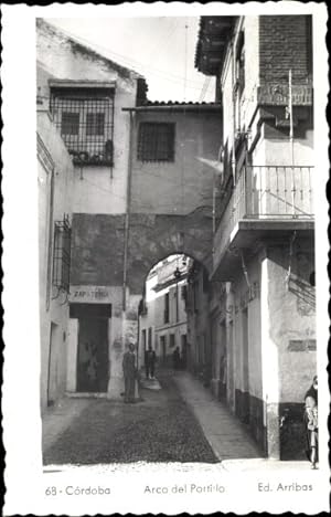 Ansichtskarte / Postkarte Cordoba Andalusien Spanien, Arco del Portillo