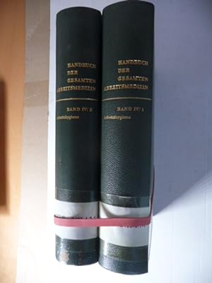 Handbuch der gesamten Arbeitsmedizin. Band 4. ArbeitsHygiene (2 Teilbände) Herausgegeben von Hans...