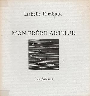 Image du vendeur pour Mon frre Arthur. mis en vente par Librairie Les Autodidactes - Aichelbaum