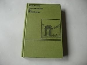 Bild des Verkufers fr Die Architektur des Hellenismus. zum Verkauf von Ottmar Mller