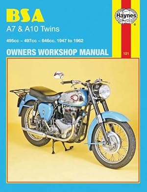 Seller image for BSA A7 & A10 Twins (47 - 62) Haynes Repair Manual (Paperback) for sale by Grand Eagle Retail