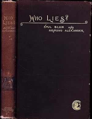 Seller image for Who Lies? / An Interrogation for sale by Cat's Curiosities