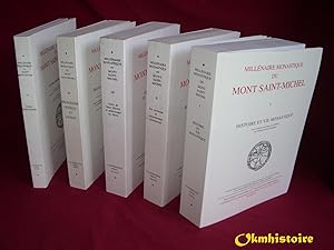 Millénaire Monastique du Mont Saint-Michel --------------------------------- 5 volumes / 5 : ----...