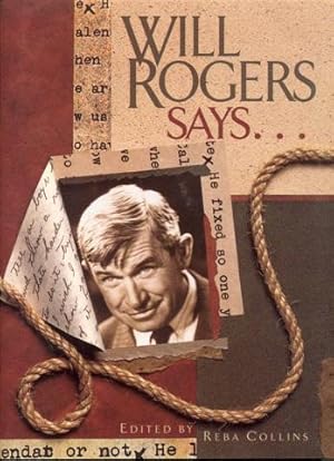 Seller image for Will Rogers Says. for sale by Bookmarc's