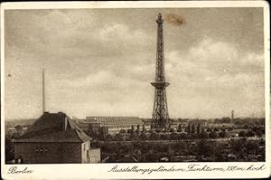 Bild des Verkufers fr Ansichtskarte / Postkarte Berlin Charlottenburg Westend, Ausstellungsgelnde am Funkturm zum Verkauf von akpool GmbH