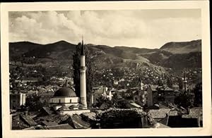 Immagine del venditore per Ansichtskarte / Postkarte Sarajevo Bosnien Herzegowina, Moschee, Stadtpanorama venduto da akpool GmbH