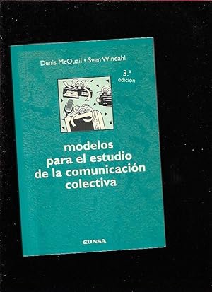 Image du vendeur pour MODELOS PARA EL ESTUDIO DE LA COMUNICACION COLECTIVA mis en vente par Desvn del Libro / Desvan del Libro, SL