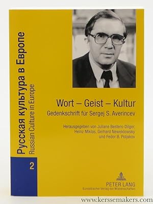 Seller image for Wort - Geist - Kultur. Gedenkschrift fr Sergej S. Averincev. for sale by Emile Kerssemakers ILAB