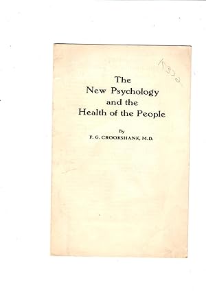 Seller image for The new psychology and the health of the people for sale by Gwyn Tudur Davies