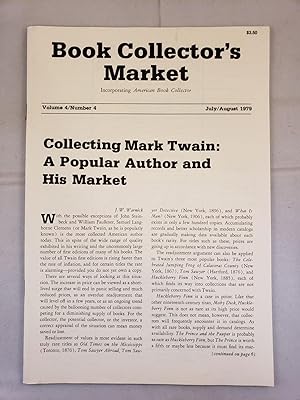 Bild des Verkufers fr Book Collector's Market, Vol 4, No.4, July/August, 1979 zum Verkauf von WellRead Books A.B.A.A.