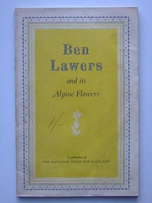 Imagen del vendedor de BEN LAWERS AND ITS ALPINE FLOWERS a la venta por Stella & Rose's Books, PBFA