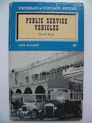 Imagen del vendedor de VETERAN & VINTAGE PUBLIC SERVICE VEHICLES a la venta por Stella & Rose's Books, PBFA