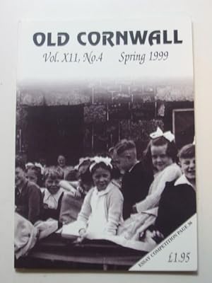 Seller image for OLD CORNWALL VOL. XII No. 4 SPRING 1999 for sale by Stella & Rose's Books, PBFA