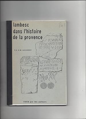 Lambesc dans l'histoire de la provence